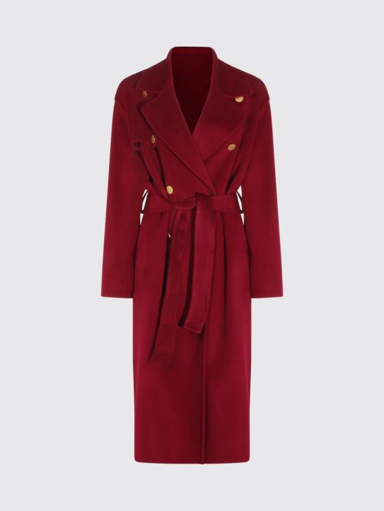 26FW 알베르타 페레티 코트 06026659 0142 Burgundy - ALBERTA FERRETTI