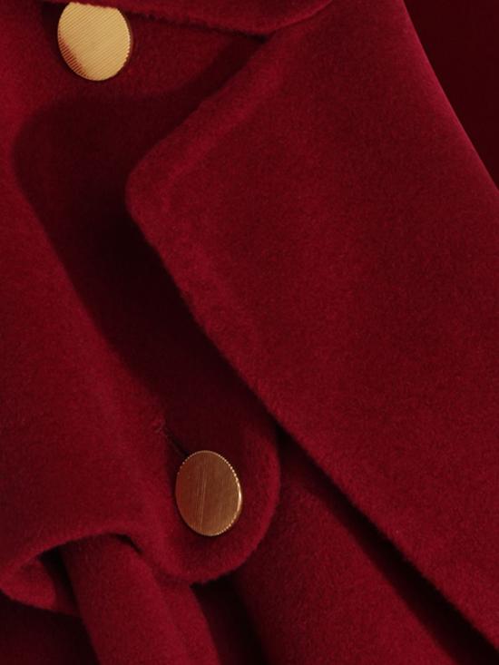 26FW 알베르타 페레티 코트 06026659 0142 Burgundy - ALBERTA FERRETTI