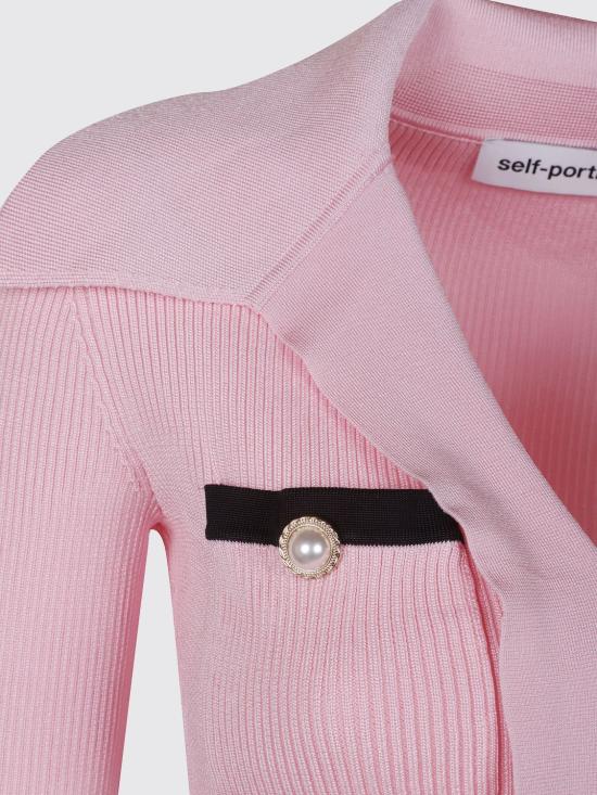 26FW 셀프 포트레이트 롱 원피스 PF26132SP Pink - SELF PORTRAIT