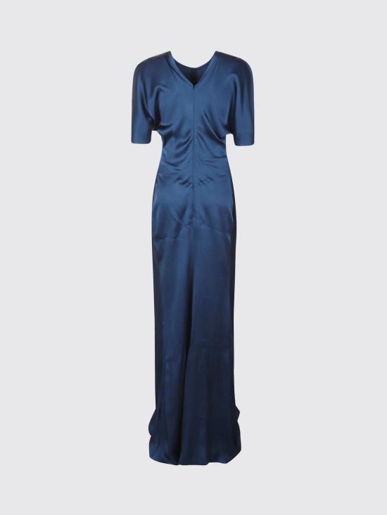 26FW 빅토리아 베컴 롱 원피스 1226WDR007004A 9886 Blue - VICTORIA BECKHAM