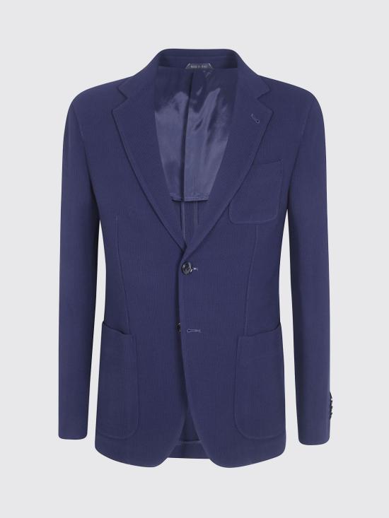 26FW 조르지오 아르마니 수트 자켓 GM000140TE10084 UB115 Blue - GIORGIO ARMANI