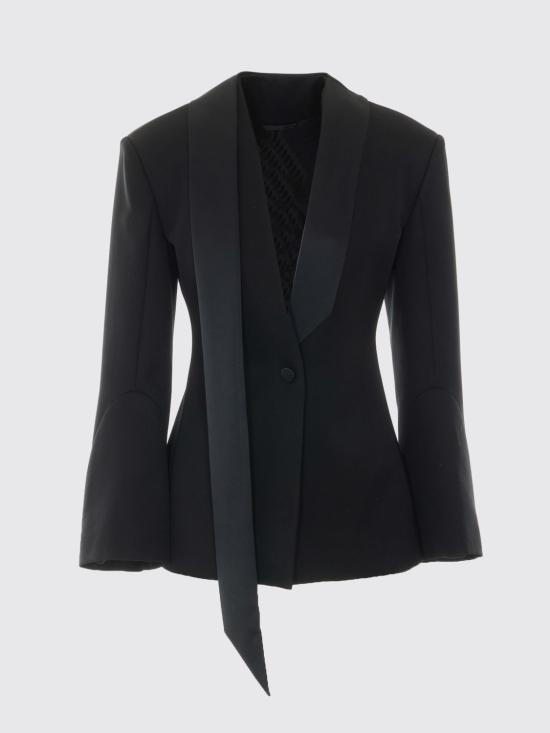 26FW 디 아티코 수트 자켓 261WCG00097WWW065AA 100 Black - THE ATTICO
