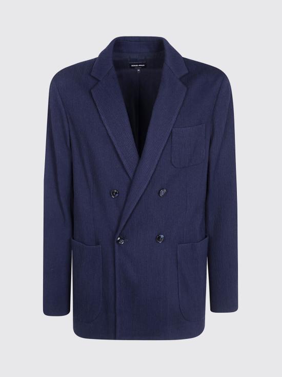 26FW 조르지오 아르마니 수트 자켓 GM004749TE23863 U8139 Blue - GIORGIO ARMANI