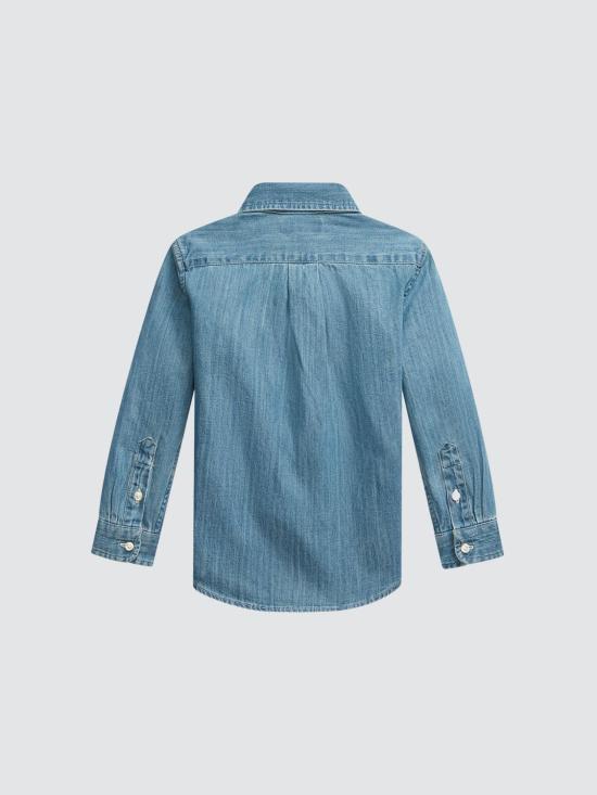26FW [키즈] 폴로 랄프로렌 셔츠 322713843 001 Blue - POLO RALPH LAUREN
