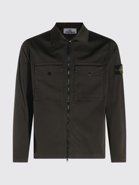 26FW 스톤 아일랜드 긴팔 셔츠 1200010S0012 V0078 Grey - STONE ISLAND