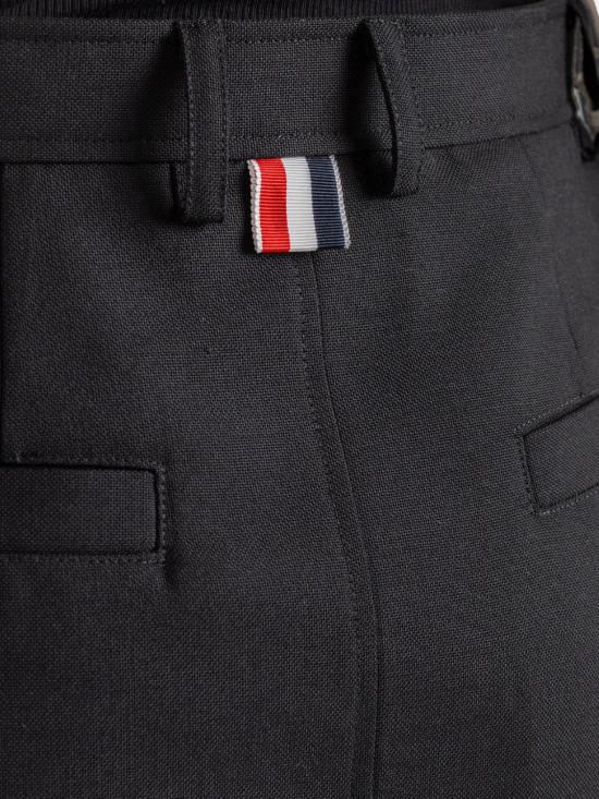 26FW 톰브라운 롱 스커트 FGCA32HF1199 001 Black - THOM BROWNE