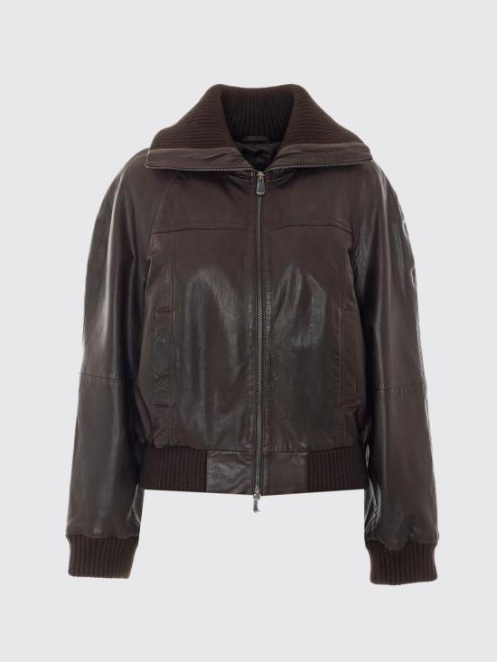 26FW 핑코 가죽 자켓 107166A31X L72 Black - PINKO