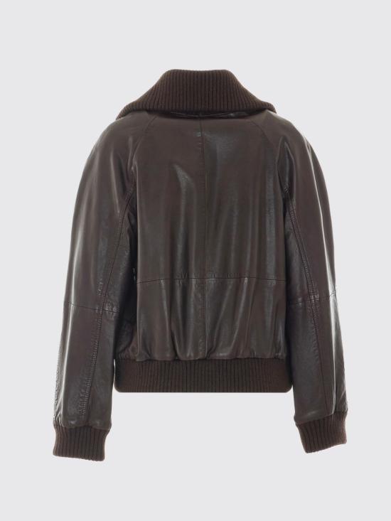 26FW 핑코 가죽 자켓 107166A31X L72 Black - PINKO
