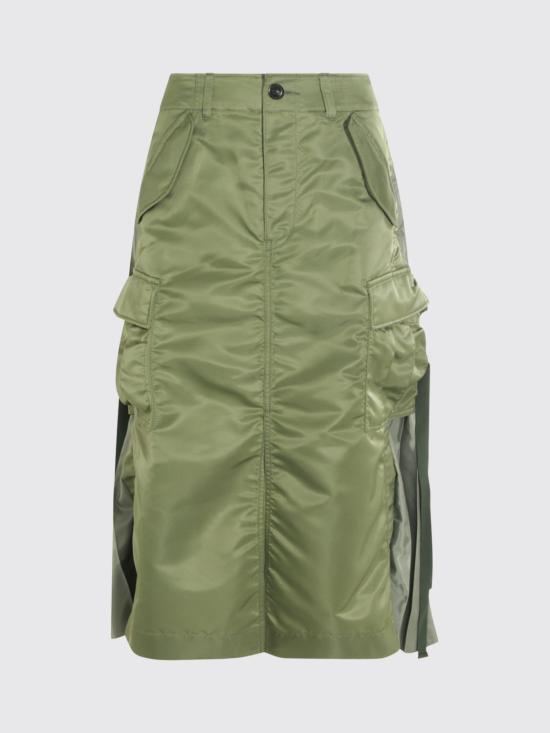 26FW 사카이 롱 스커트 SCW305 501 Kaki - SACAI
