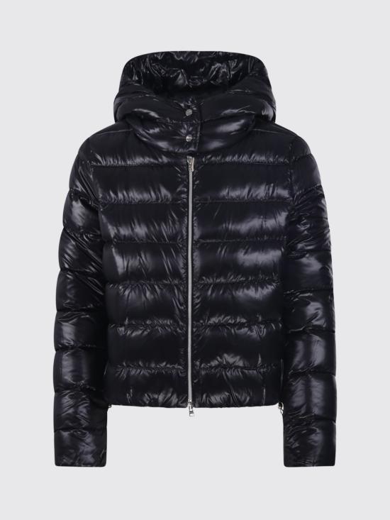 26FW 에르노 숏패딩 PI00182DR12017Z 9300 Black - HERNO