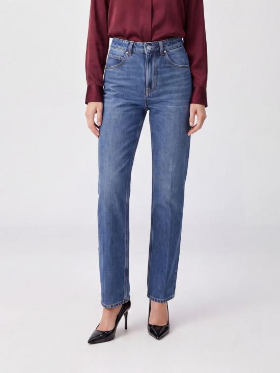 26FW 빅토리아 베컴 데님 팬츠 1326DJE005216WR 9532 Denim