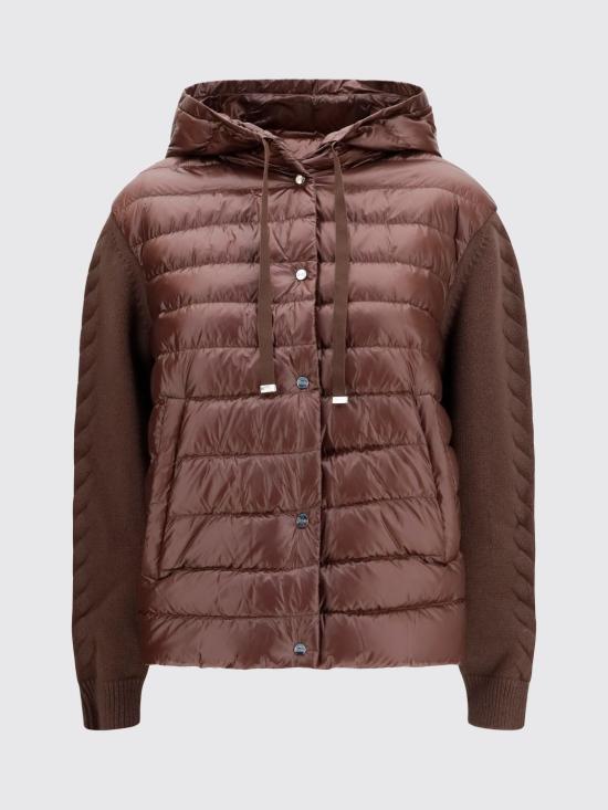 26FW 에르노 숏패딩 PI00167DR12017Z 8810 Brown - HERNO