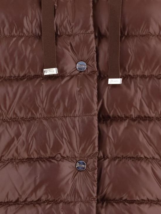 26FW 에르노 숏패딩 PI00167DR12017Z 8810 Brown - HERNO