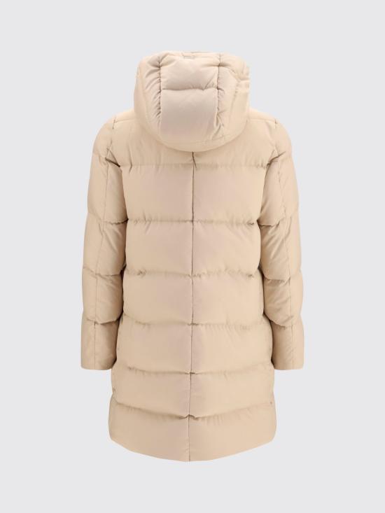 26FW 에르노 아렌델레 & 뉴 레이디 포 퍼 A 셰이프 다운 자켓 PI001948D12414Z 1980 Beige - HERNO