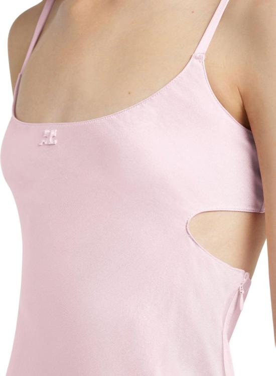 26SS 쿠레쥬 숏 원피스 126CRO780SE00755022 PINK - COURREGES