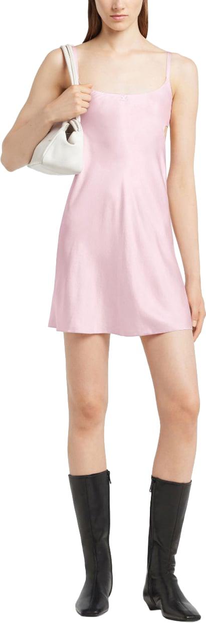 26SS 쿠레쥬 숏 원피스 126CRO780SE00755022 PINK - COURREGES