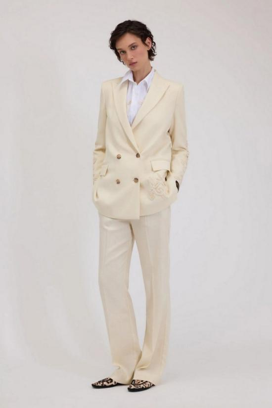 26SS 에르마노 트레이닝/조거 팬츠 2222233325110 Neutrals - ERMANNO