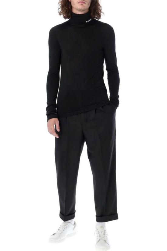 25FW 질샌더 터틀넥 2100000564163 Black - JIL SANDER