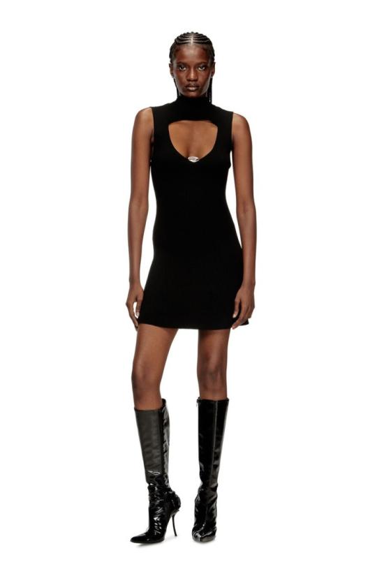 25FW 디젤 숏 원피스 8051209266935 Black - DIESEL