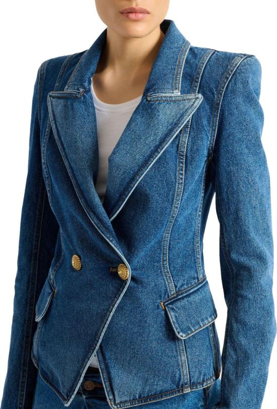 26FW 발망 의류 HF1SG221DG086EX BLUE - BALMAIN
