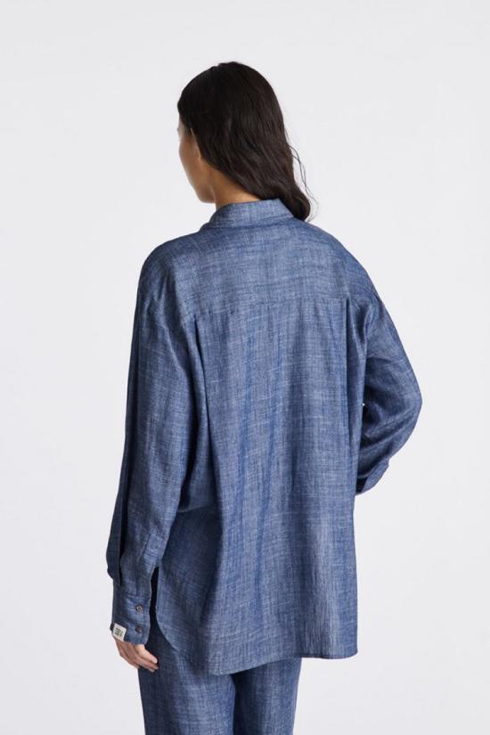 26SS 페트레이 데님 셔츠 8059983272982 Blue - PEUTEREY