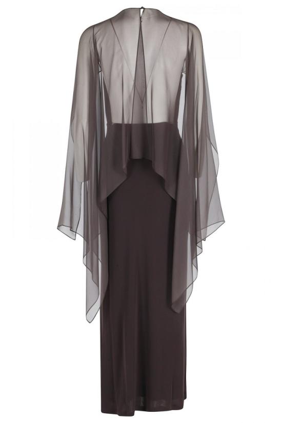 26SS 알베르타 페레티 롱 원피스 889781598087 Brown - ALBERTA FERRETTI