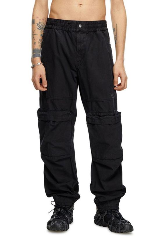  디젤 스트레이트 팬츠 8055055023681 Black - DIESEL