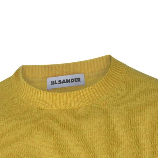 26FW 질샌더 니트웨어 J22GP0303J14856709 Yellow - JIL SANDER