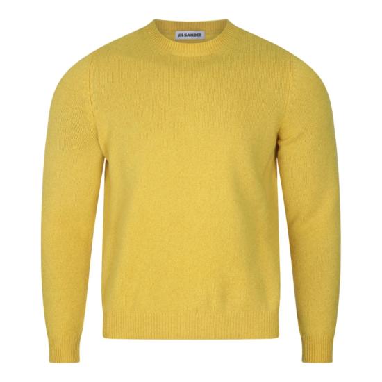 26FW 질샌더 니트웨어 J22GP0303J14856709 Yellow