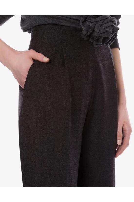 25FW 알베르타 페레티 팔라초 팬츠 889781184938 Black - ALBERTA FERRETTI