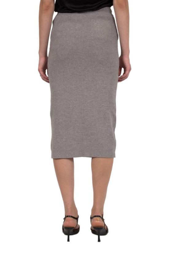 25FW 페세리코 미디 스커트 2100000564101 Grey - PESERICO