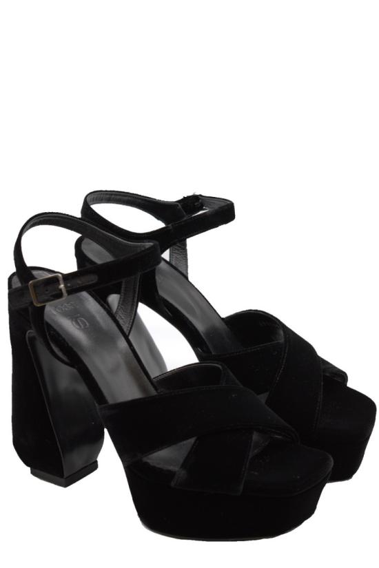 25FW 시 로시 샌들 45312 85499 Black - SI ROSSI