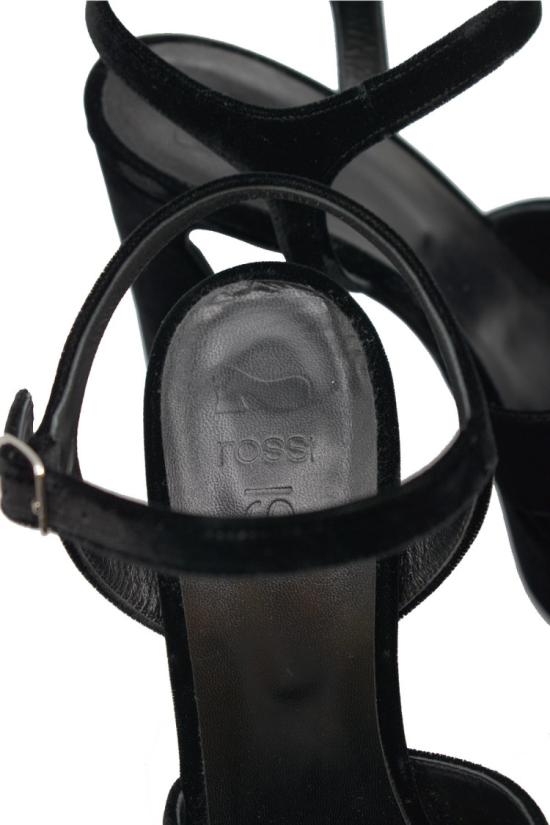 25FW 시 로시 샌들 45312 85499 Black - SI ROSSI