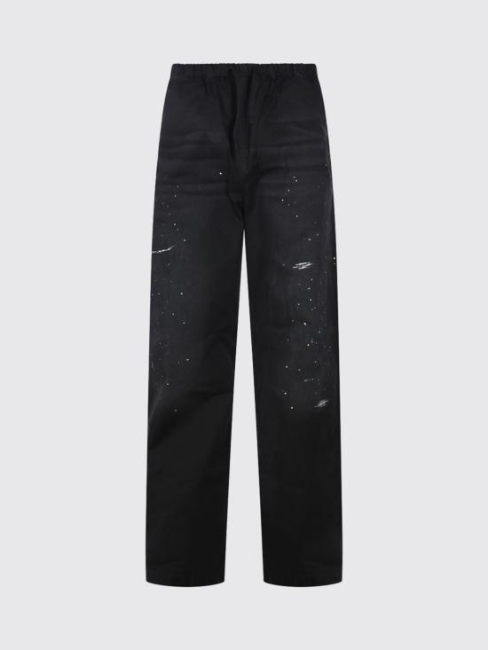 26FW 아크네 스튜디오 워싱 코튼 트라우저 팬츠 워싱 코튼 트라우저 팬츠 BK0778 900 - ACNE STUDIOS