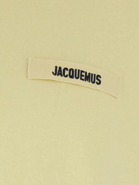 26FW 자크뮈스 그로그랭 로고 티셔츠 TSM00133AJ00226205 YELLOW - JACQUEMUS