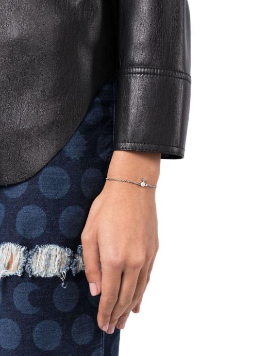 26SS 비비안웨스트우드 팔찌 61020177P118 SILVER - VIVIENNE WESTWOOD