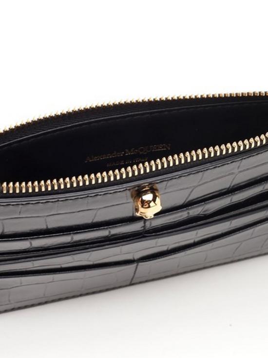  알렉산더 맥퀸 지갑 2100000291168 Black - ALEXANDER MCQUEEN