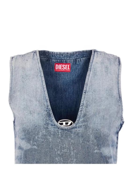 25FW 디젤 숏 원피스 8051209606502 Grey - DIESEL