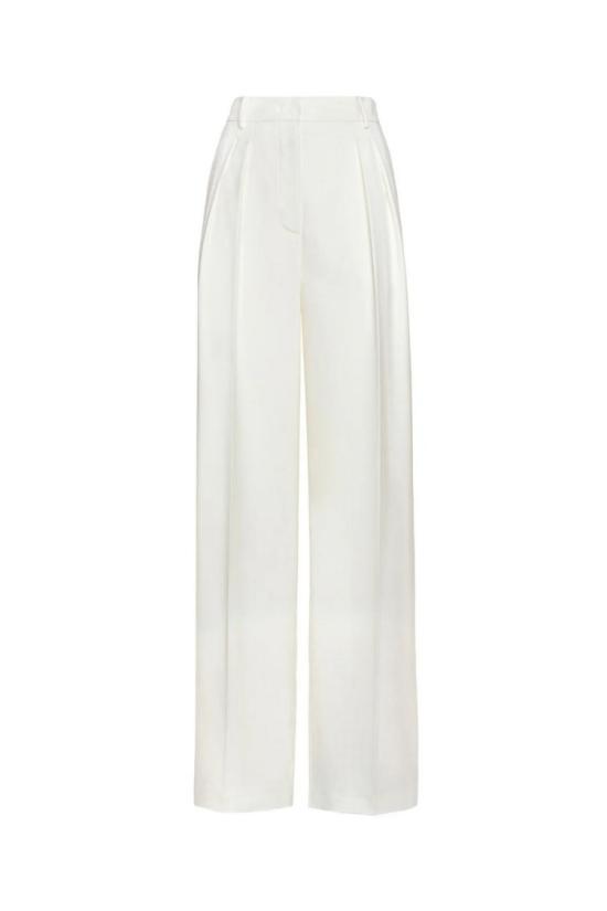 26SS 시모나 코르셀리니 팔라초 팬츠 8052380049058 White