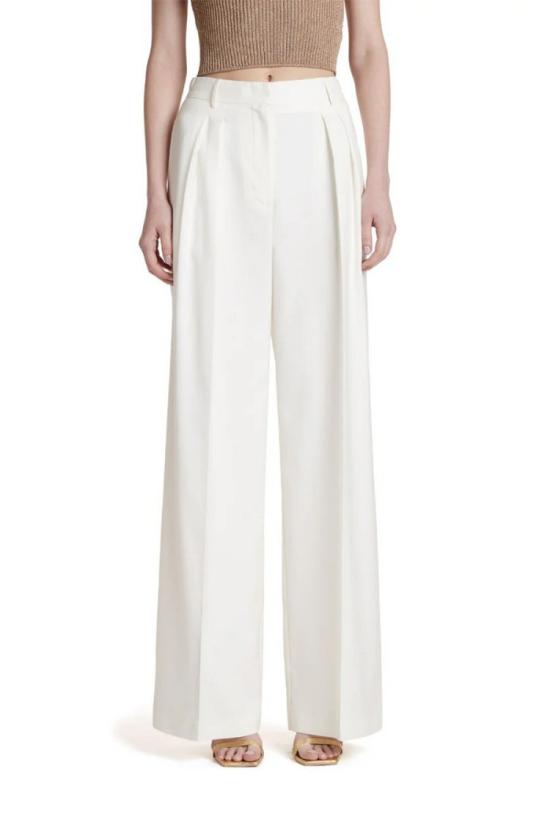 26SS 시모나 코르셀리니 팔라초 팬츠 8052380049058 White - SIMONA CORSELLINI
