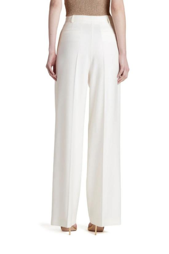 26SS 시모나 코르셀리니 팔라초 팬츠 8052380049058 White - SIMONA CORSELLINI