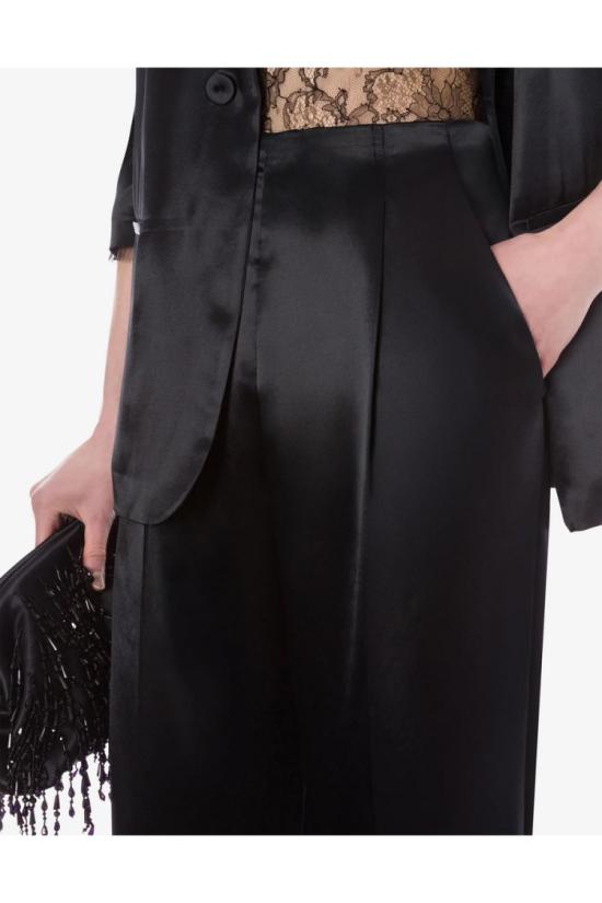 25FW 알베르타 페레티 팔라초 팬츠 889781185331 Black - ALBERTA FERRETTI