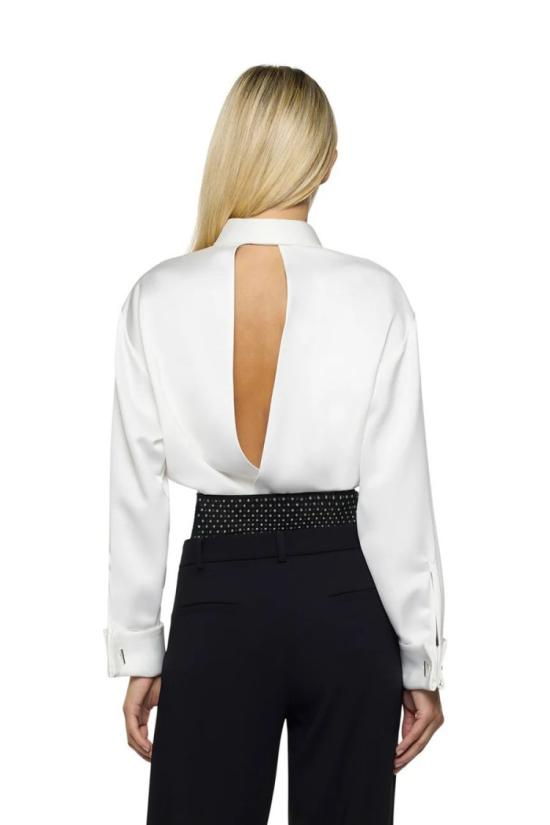 25FW 시모나 코르셀리니 블라우스 8052380001964 White - SIMONA CORSELLINI