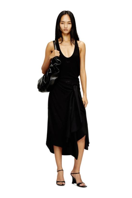 26SS 디젤 미디 스커트 8051209802478 Black - DIESEL