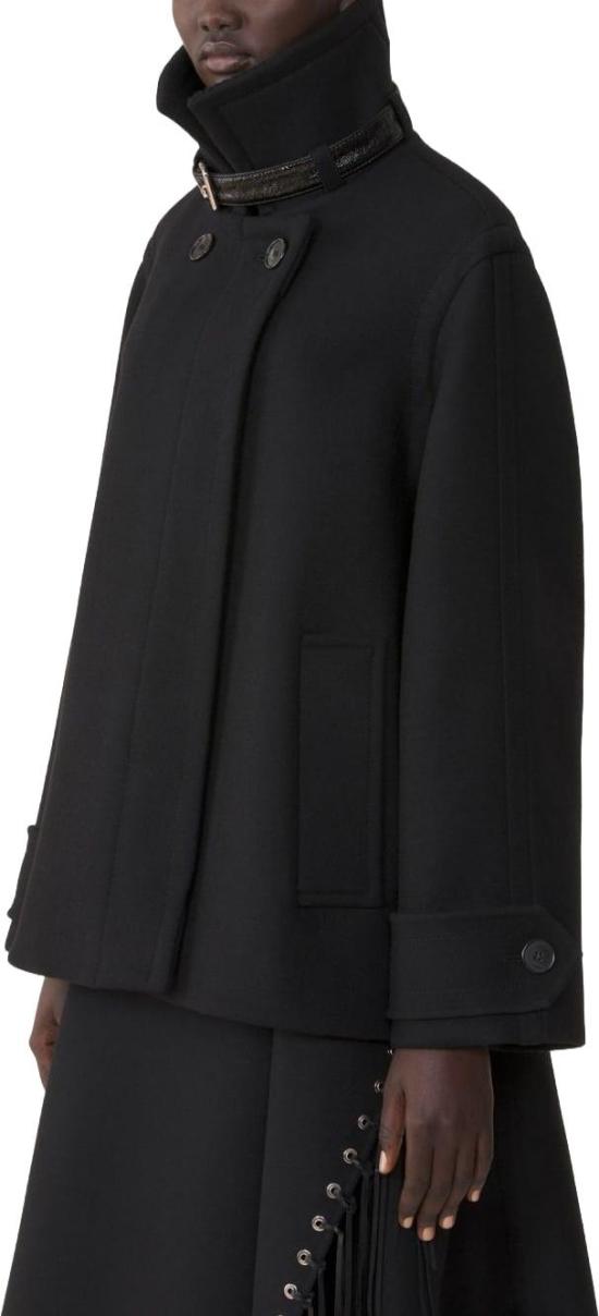 26FW 랑방 트렌치 코트 RWCO00224724A2610 BLACK - LANVIN