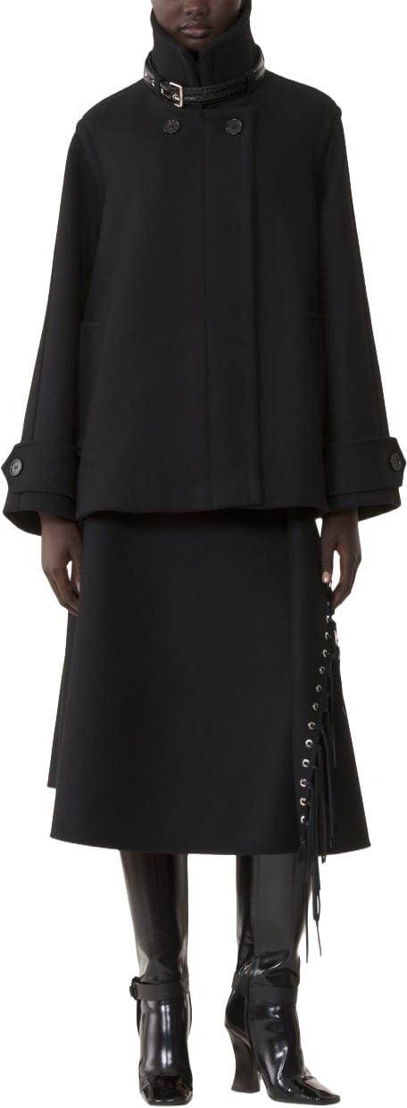 26FW 랑방 트렌치 코트 RWCO00224724A2610 BLACK - LANVIN