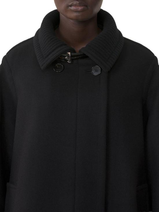 26FW 랑방 트렌치 코트 RWCO00224724A2610 BLACK - LANVIN