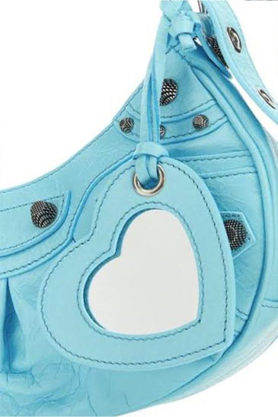 26SS 발렌시아가 숄더백 2100000564194 Blue - BALENCIAGA