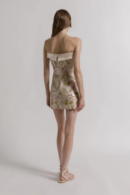 26SS 알베르타 페레티 숏 원피스 889781361278 Neutrals - ALBERTA FERRETTI