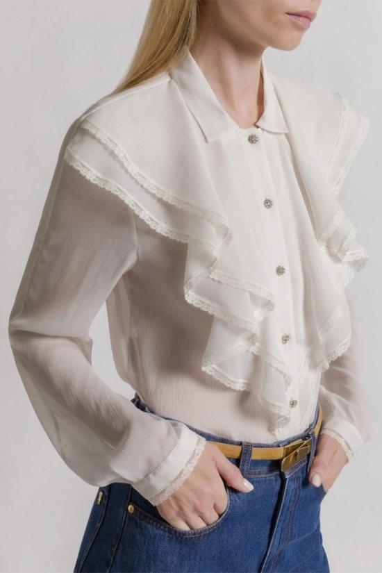 26SS 알베르타 페레티 블라우스 889781377750 White - ALBERTA FERRETTI